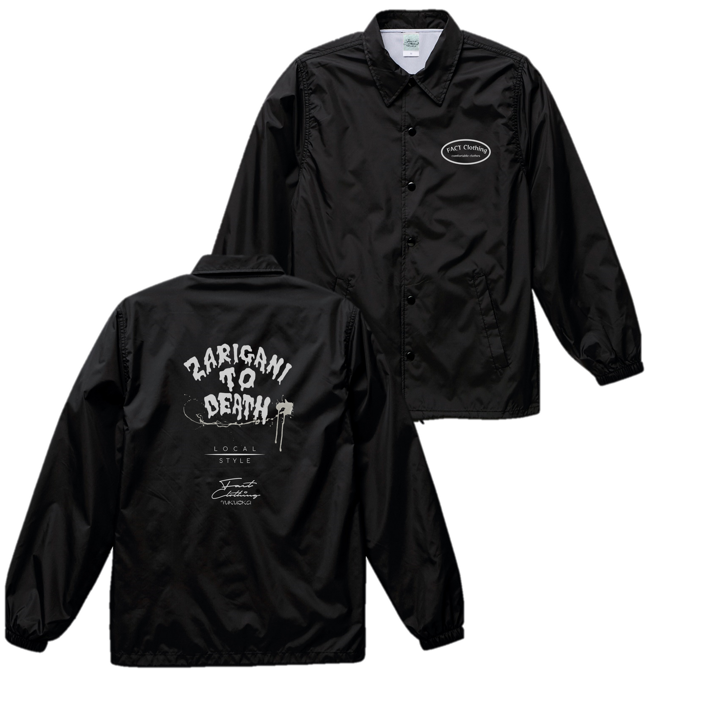 "ZARIGANI"ナイロンコーチJKT