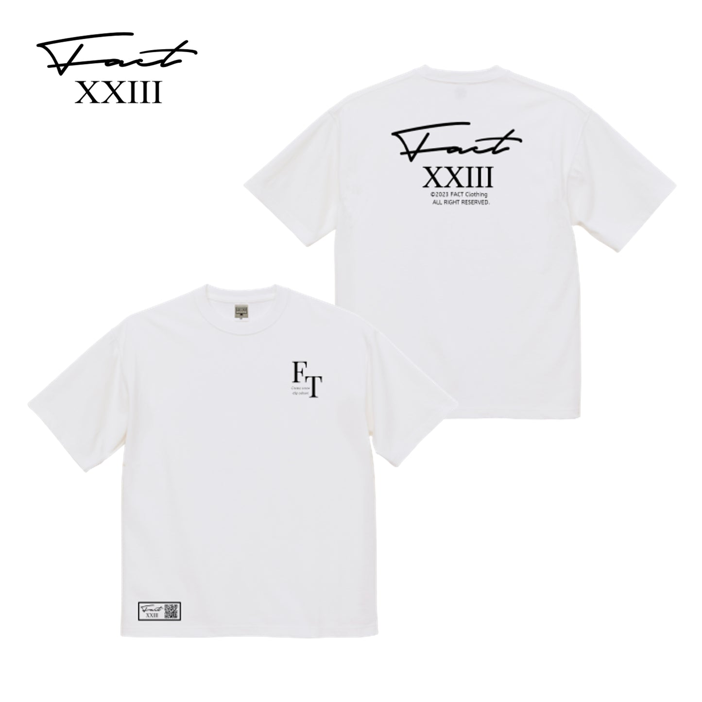 "FTロゴ ビッグシルエットTee”