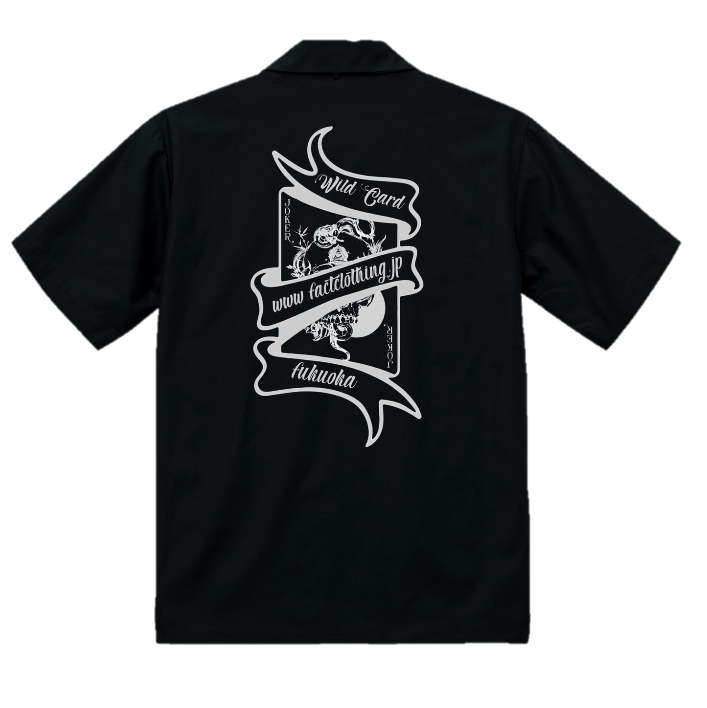 "Wild card" T/C オープンカラー S/S