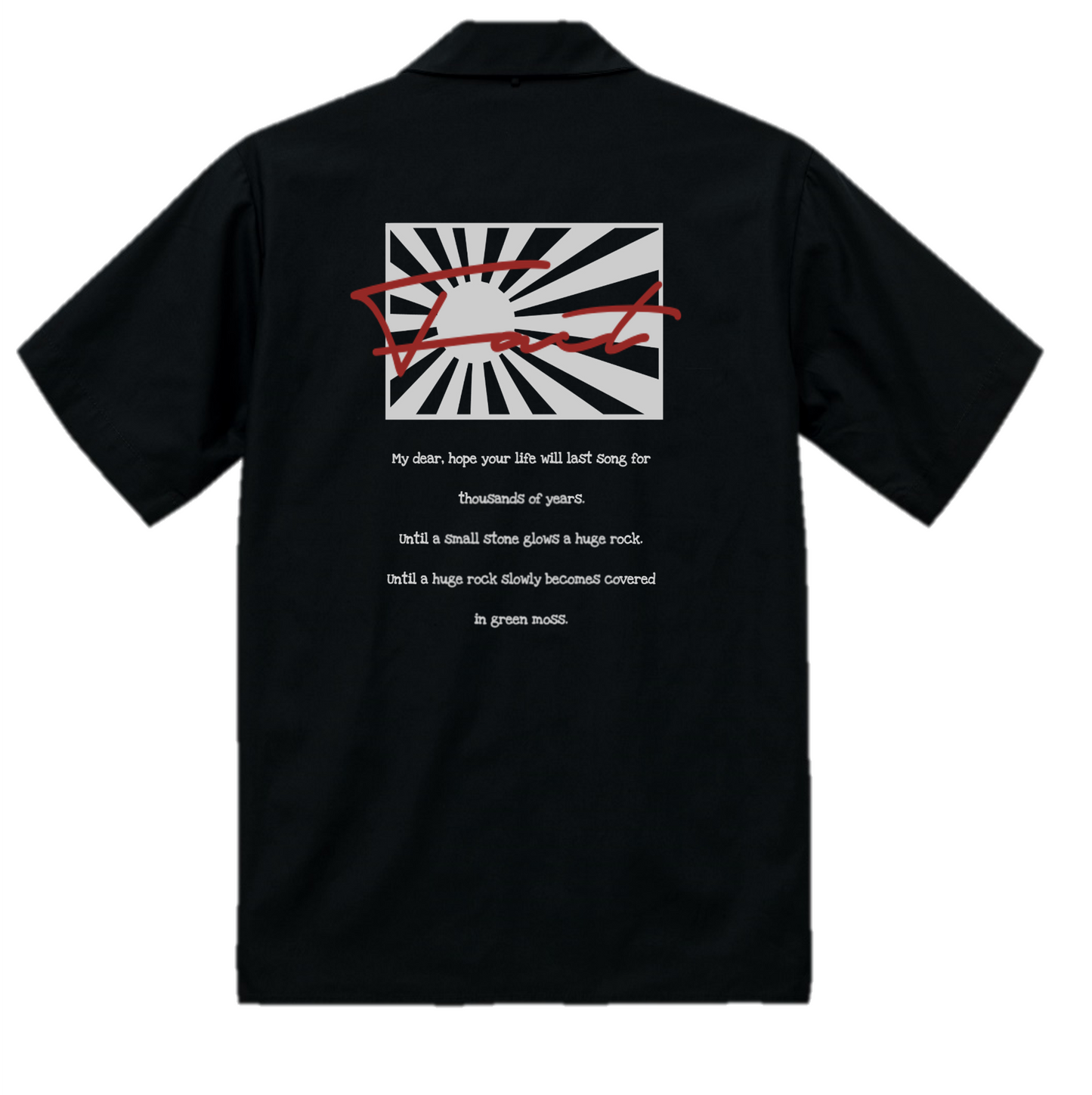 "Japan" T/C オープンカラー S/S