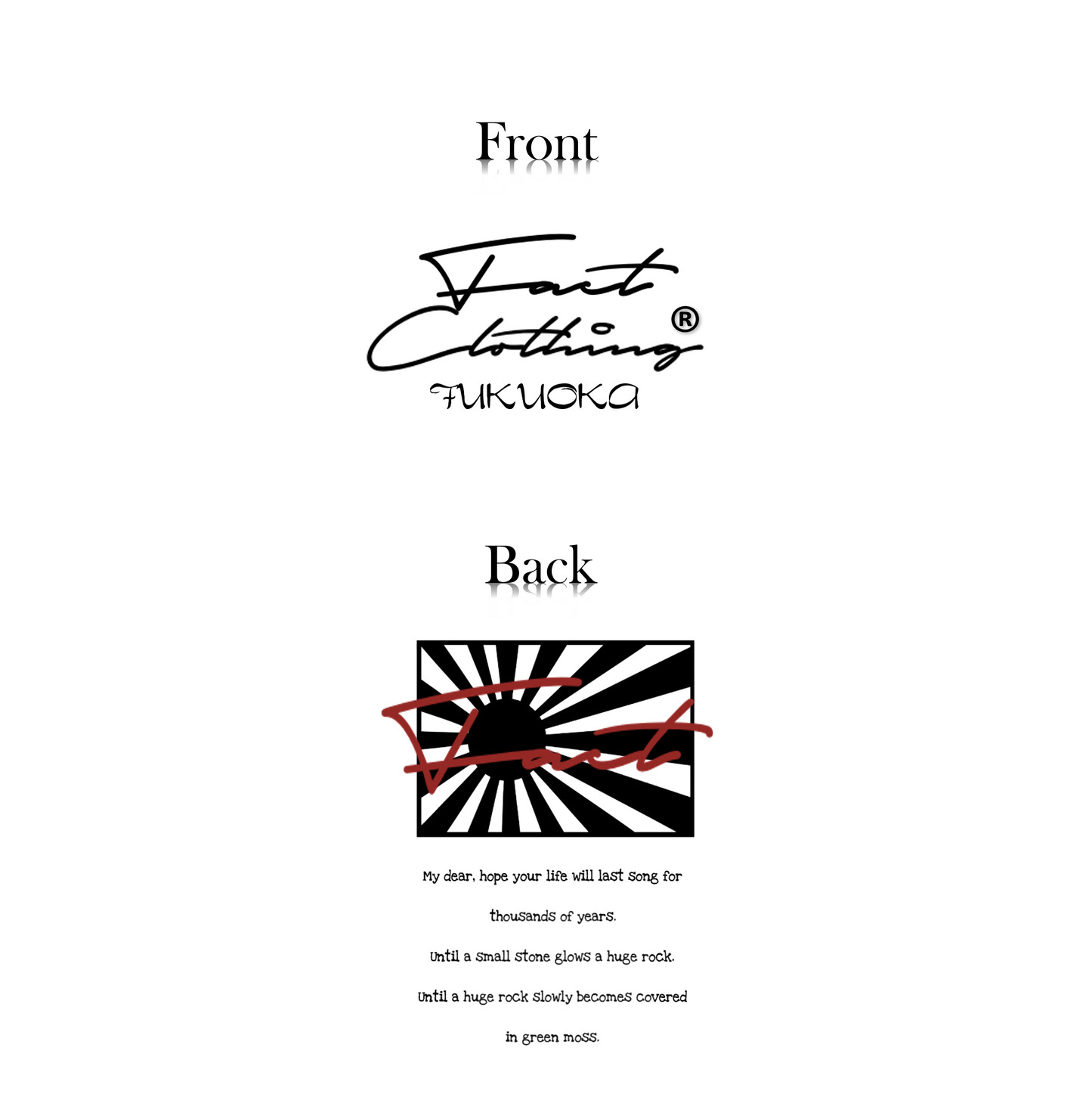 "Japan" T/C オープンカラー S/S