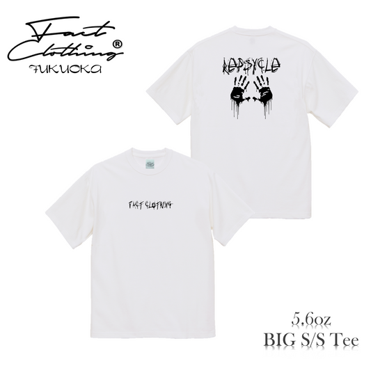 ”Repsycle"Big Silhouett Tee