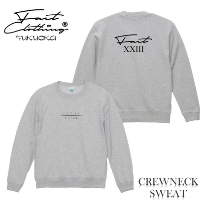 ”LOCAL STYLE"　クルーネック　スウェット
